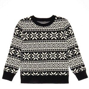 CLASS CLUB Long Sleeve Fairisle Sweater NWT